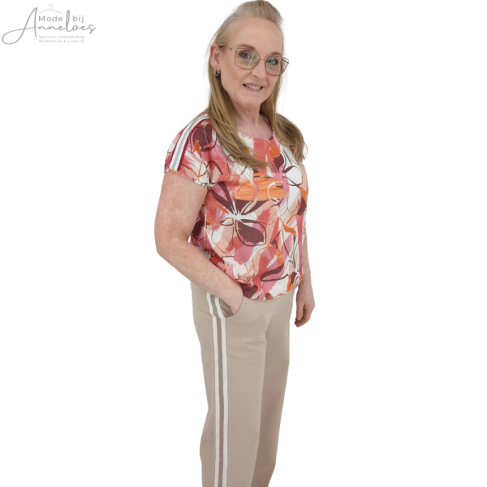 Z Enjoy Broek bies zijbeen Zand